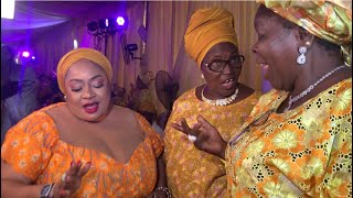 FOLUKE DARAMOLA amp AYOKA OLOGEDE AT MAMA EREKO 78TH BIRTHDAY PARTY [upl. by Thilda]