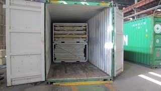 Refrigerated truck panels exported to Jordan [upl. by Cesaria]