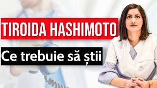 TIROIDA HASHIMOTO Ce trebuie să știi [upl. by Brunelle]