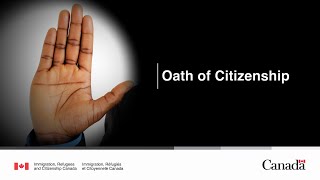 Oath of Citizenship [upl. by Salina]