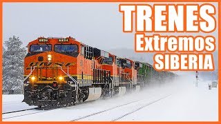 DOCUMENTAL Español  TRENES Extremos en Siberia  La Lucha contra los Elementos 2019 [upl. by Brianna]