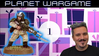 Planet Wargame Calendrier de lavent Conscrits et cadets de lAstra Militarum [upl. by Attikram855]