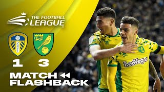 Super Mario 2  Match Flashback  Leeds United 13 Norwich City [upl. by Notreb]