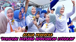 SEMANGAT ATALIA PRARATYA MENGAJAK BERGERAK BERSAMA MENYIARKAN KEBAIKANridwankamil ataliapraratya [upl. by Taddeusz]