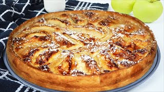 TARTE ALSACIENNE AUX POMMES  UN DÉLICE [upl. by Ahsenav]