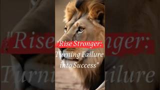 Rise Above Turning Setbacks into Success [upl. by Kenwee]