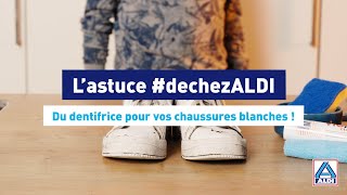 Vos chaussures blanches sont sales  Le dentifrice vient à la rescousse [upl. by Dunlavy]