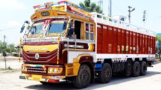 Ashok Leyland 4220 HG14tyre Mahashiv truck body Jodhpur 9982763864 🚚🚚 [upl. by Egiaf]