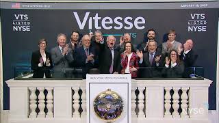 Vitesse Energy Inc NYSE VTS Rings The Opening Bell® [upl. by Ahsinot]