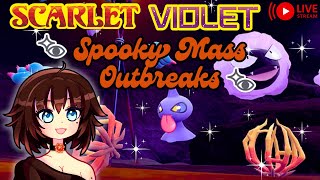 Shiny Hunting SPOOKY Mass Outbreaks in Violet  HAPPY HALLOWEEN 🎃 [upl. by Og]