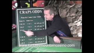 How to Play Craps12Craps odds chartflv [upl. by Notyarb]