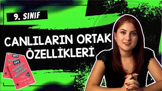 1 CANLILARIN ORTAK ÖZELLİKLERİ  9 SINIF  TYT BİYOLOJİ DERS NOTLARI  2024 [upl. by Adelina]