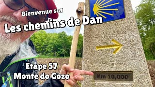 Sur les chemins de Compostelle étape 57mp4 [upl. by Nedle]