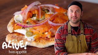 Brad Makes Gravlax Cured Salmon  Its Alive  Bon Appétit [upl. by Utta]