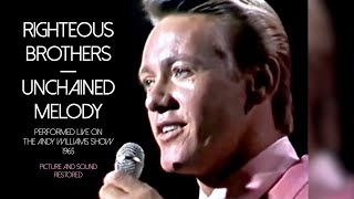 Righteous Brothers  Unchained Melody Live 1965 Picture and Sound Restored [upl. by Midis]