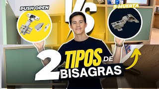 2 TIPOS de BISAGRAS ¿CUÁL ES LA MEJOR 😱 [upl. by Concepcion]