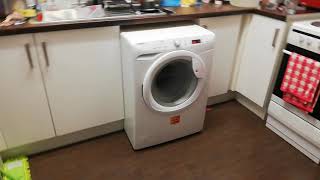 Hoover Vision Tech Washing Machine Unbalanced Spin AGAIN [upl. by Barthelemy405]