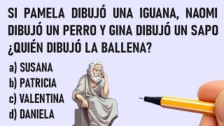 5 PREGUNTAS DE RAZONAMIENTO LÓGICO  Nivel 1  Prof Bruno Colmenares [upl. by Jacinda]