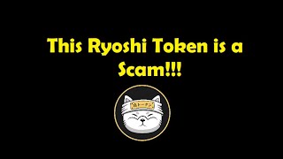 Is Ryoshi Token a Scam [upl. by Tolecnal]