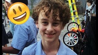 Wyatt Oleff  IT Movie  😊😅😊 CUTE AND FUNNY MOMENTS  TRY NOT TO LAUGH 2018 [upl. by Ellenar]