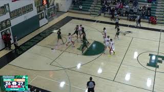 Faribault High vs Mankato West High School Boys JuniorVarsity Basketball [upl. by Danny]