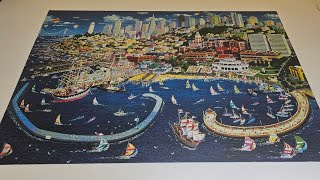 Time Lapse Puzzle Trefl Zatoka San Francisco  San Francisco Bay 2000 [upl. by Zaccaria]