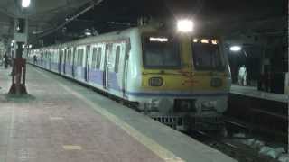 Local Train Superbly Accelerating from Andheri  Just Look at Andheri Shining at Night [upl. by Harve86]