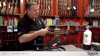 How to Use Your Air Rifle  Weihrauch HW 100 Demonstration [upl. by Aicsile]