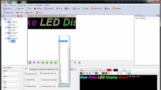 How to program a full color scrolling Text Led sign [upl. by Caraviello]