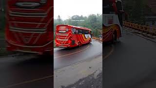 PO bus sembilan trans JB 3 lintasi perbatasan malangblitar [upl. by Teloiv]