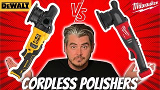 Best Battery Powered Polisher for Car Detailing  Milwaukee VS Dewalt [upl. by Gleich]