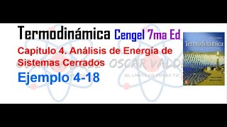 Problema 418 Termodinámica Cengel 7ma Ed Trabajo de proceso politrópico PVnconstante [upl. by Tereve]