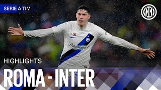 MASSIVE FIGHTBACK ⚔️🖤💙  ROMA 24 INTER  HIGHLIGHTS  SERIE A 2324 ⚫🔵🇬🇧 [upl. by Aner110]