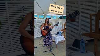 Have you ever had live music during breakfast before 😉 [upl. by Harrus]