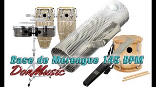 Base De Merengue para Practicar  145 BPM 2023 by DonMusic [upl. by Sivek375]