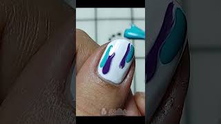 Toothpick nail art tutorial  Gel nail ideas toothpicknailart nailicious nails nailartideas [upl. by Javler942]