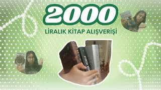 2000 LİRALIK KİTAP ALIŞVERİŞİ [upl. by Enilrac283]