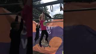 Amazing Little Girl Completes Lidl Mudder Obstacle  Tough Mudder [upl. by Aisela]