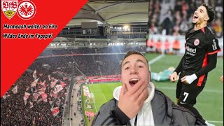 Frankfurts Effizienz amp Stuttgarts last minute Comeback 😯  Stuttgart  Frankfurt  Stadion Vlog 70 [upl. by Hara337]