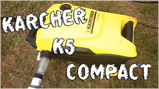 Karcher K5 Compact  испытание минимойки высокого давления Керхер на местности [upl. by Ynohtnaeoj830]