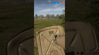 Followed a badly damaged Tank cant downed the Tank but one of the crew😂 hellletloose shorts [upl. by Hgielar319]