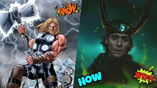 Rune King Thor VS God Of Stories Loki marvel [upl. by Gaither]