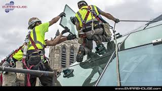 Empirehouse Skylight Frame amp Glass Installation at Westminster [upl. by Aerdna22]