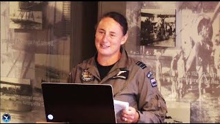 Royal Aeronautical Society BOP  Guest Speaker Wing Commander Lisa DOliviera [upl. by Bubalo]