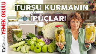 TURŞU HAKKINDA HER ŞEY 🥒  En İyi Turşu İçin Püf Noktalar  Turşuda Küflenme Yumuşama [upl. by Netsriik]