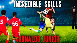 Cristiano Ronaldo Jr Stuns the World with His Incredible Football Skills [upl. by Karmen477]