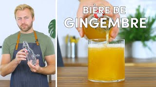 BIÈRE DE GINGEMBRE MAISON  DE LA FERMENTATION  EP1 [upl. by Eiuqram]