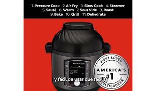 Instant Pot Pro Crisp 11 en 1 La Olla Multifunción que lo Cambia Todo [upl. by Blayze351]