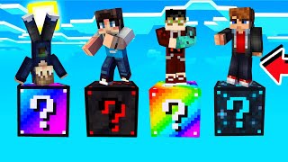 4 FATHERS DUEL LUCKYBLOCK PALING KOCAK DI MINECRAFT [upl. by Carothers58]