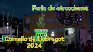 Feria de atracciones de Cornellà de Llobregat 2024 [upl. by Rheinlander]